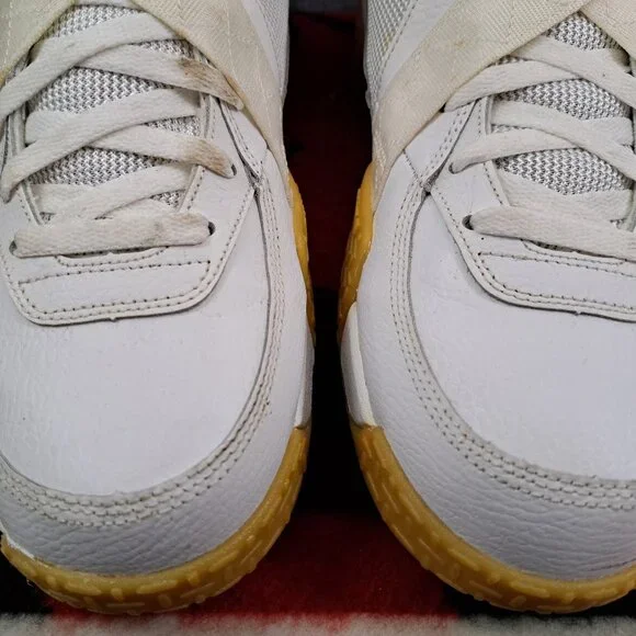 %Size 13 Nike Air Raid White Gum White Basketball Shoes DJ5974-100 Men / A 22